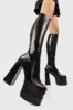 Compliment Platform Knee High Boots sold by Lamoda