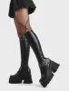 Praise You Chunky Platform Knee High Boots sold by Lamoda
