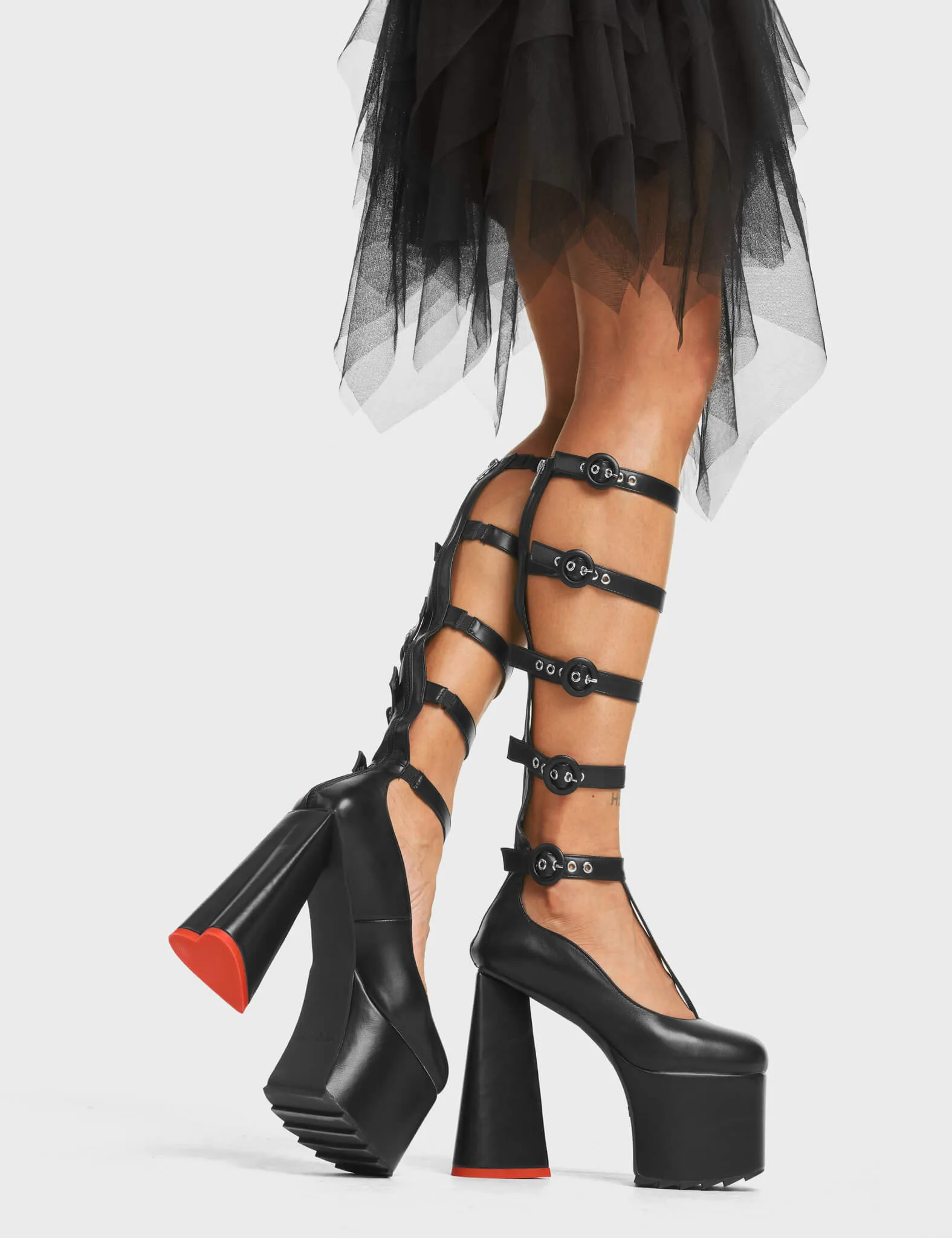 My Angel Platform Knee High Boots sold by Lamoda product image thumbnail 2