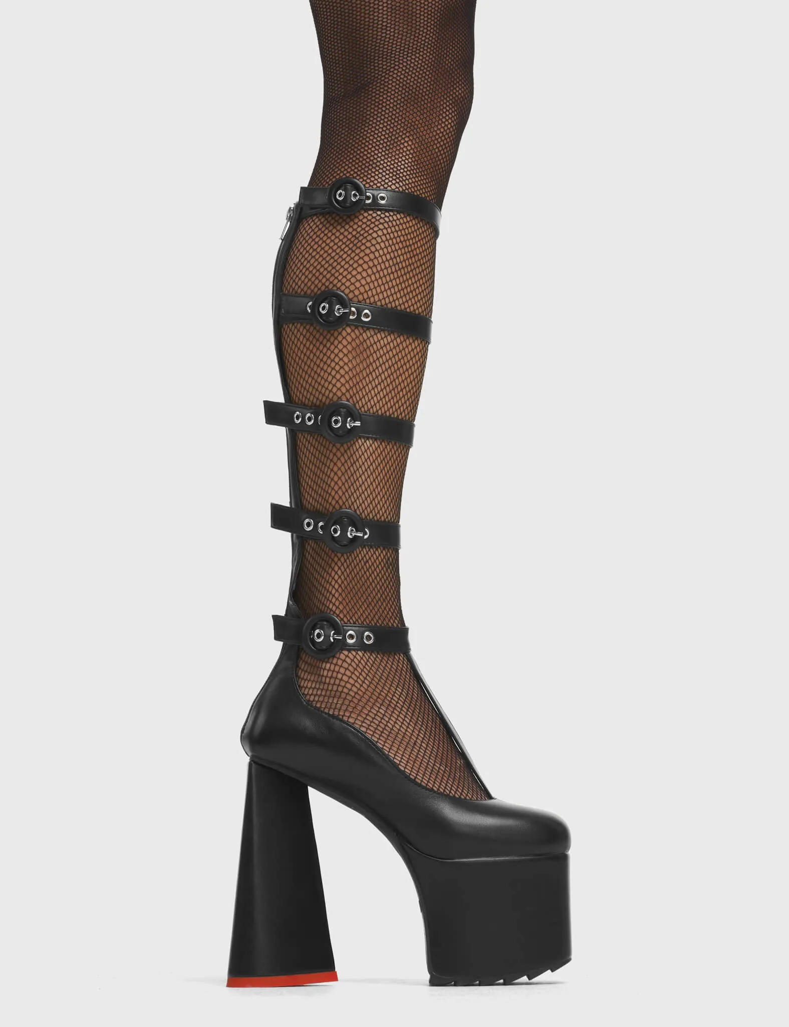 My Angel Platform Knee High Boots sold by Lamoda