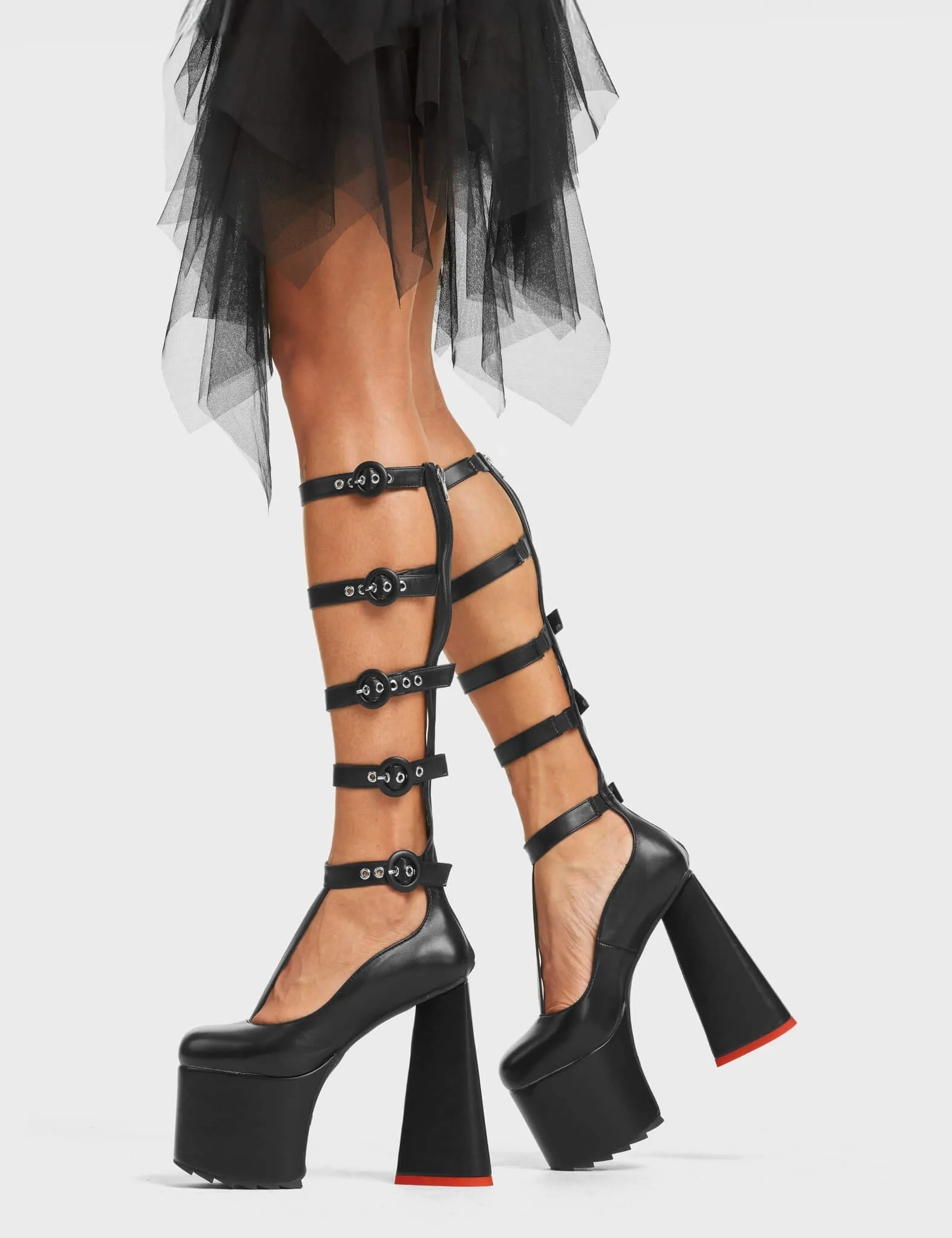 My Angel Platform Knee High Boots sold by Lamoda product image thumbnail 4