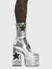 Passenger Platform Platform Ankle Boots sold by Lamoda