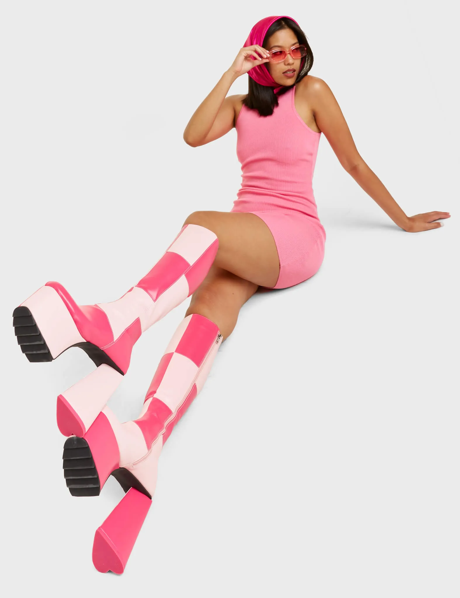 Getting Better Platform Knee High Boots sold by Lamoda product image thumbnail 2