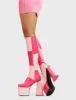 Getting Better Platform Knee High Boots sold by Lamoda
