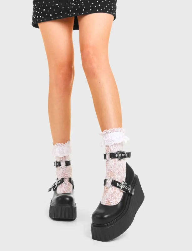 Persuasive Chunky Platform Creeper Shoes sold by Lamoda