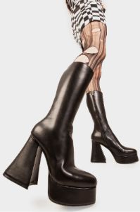 Infatuation Platform Calf Boots sold by Lamoda