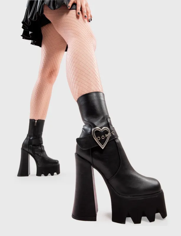 Dawnstar Platform Ankle Boots made by Lamoda