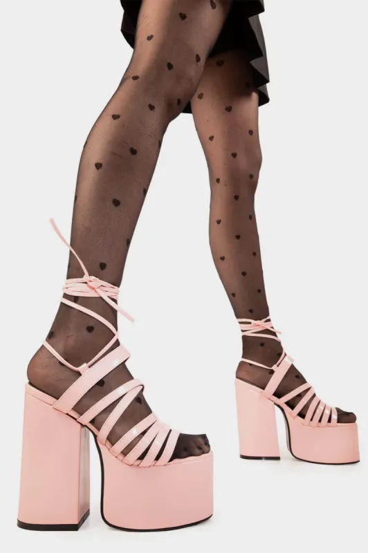 Nice Try Platform Sandals sold by Lamoda