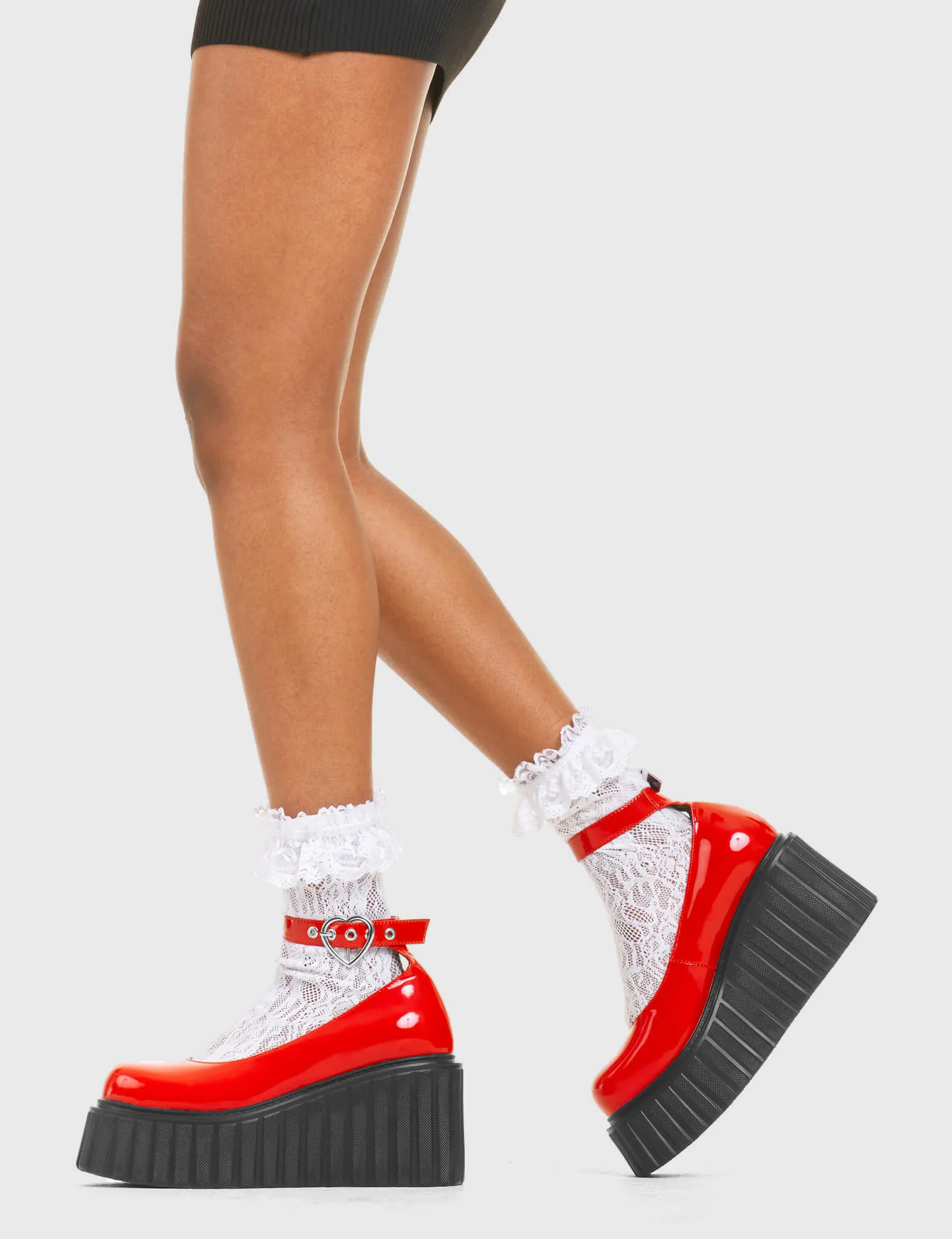 Can't Stop Chunky Platform Creeper Shoes sold by Lamoda product image thumbnail 3