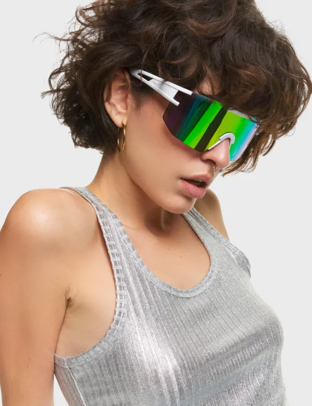 Sporty Spice Visor Sunglasses sold by Lamoda