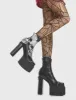 Unbowed Platform Creeper Ankle Boots sold by Lamoda