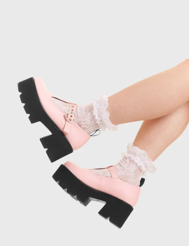Love Story Chunky Mary Jane Shoes sold by Lamoda