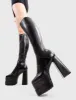 My Desires Platform Knee High Boots sold by Lamoda