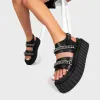 My Disaster Chunky Platform Creeper Sandals sold by Lamoda
