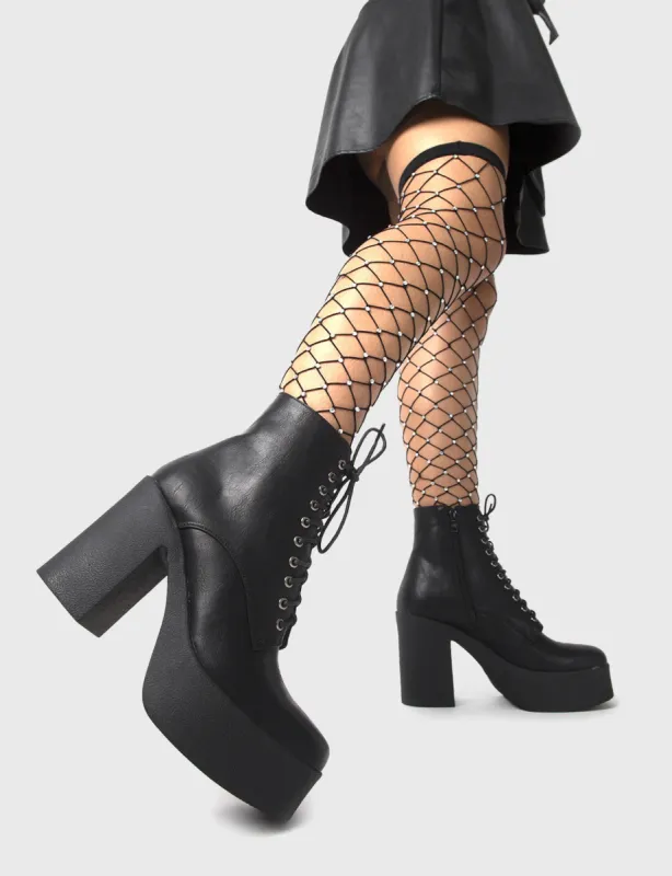 Insomnia Platform Ankle Boots sold by Lamoda
