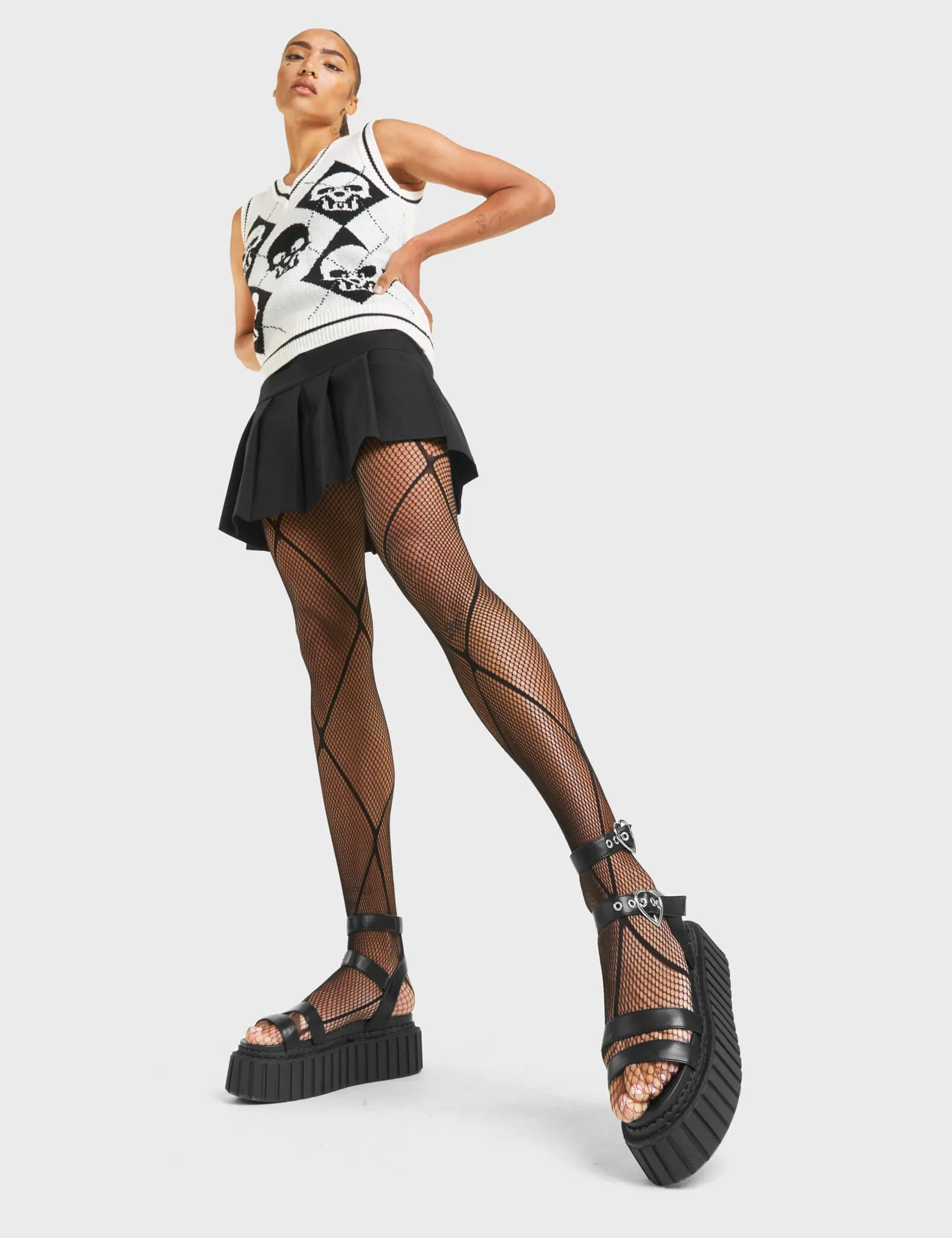 Walkin' On Sunshine Chunky Platform Creeper Sandals sold by Lamoda product image thumbnail 2