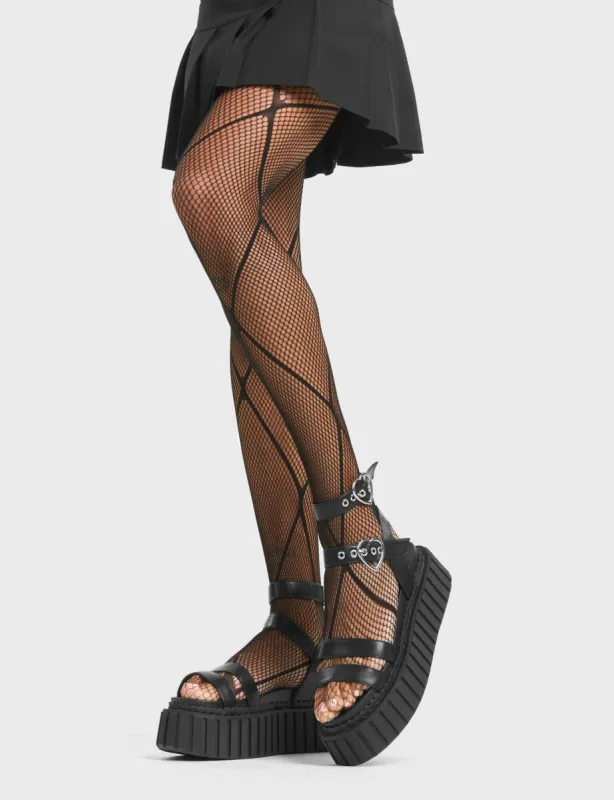 Walkin' On Sunshine Chunky Platform Creeper Sandals sold by Lamoda