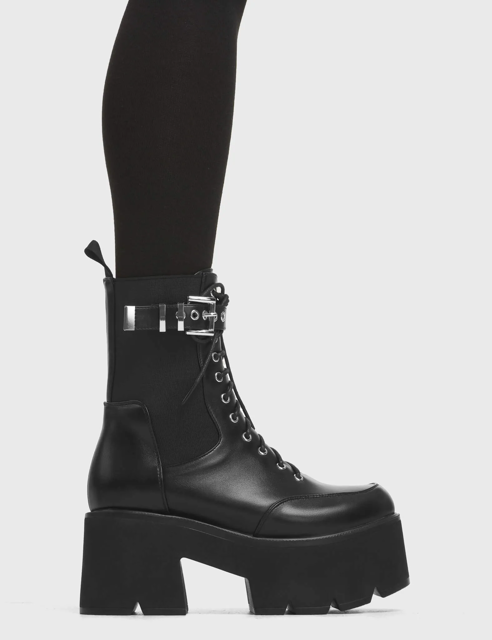 Rocket Chunky Platform Ankle Boots sold by Lamoda