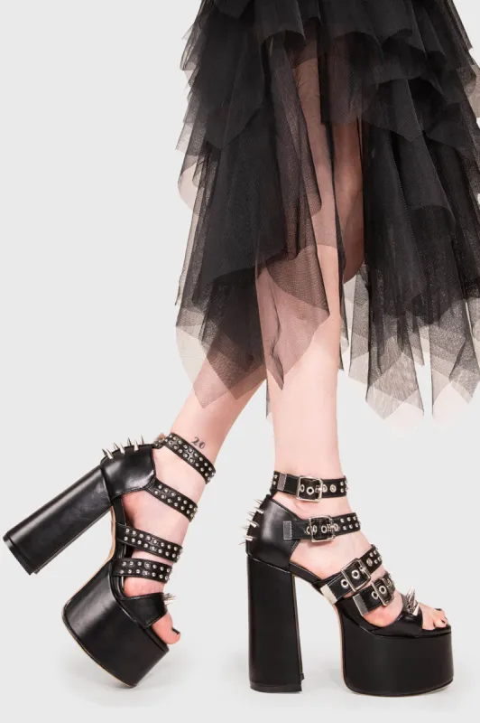 Revin Platform Sandals sold by Lamoda