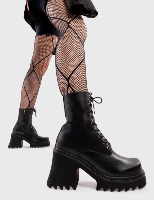 Just You Chunky Platform Ankle Boots sold by Lamoda
