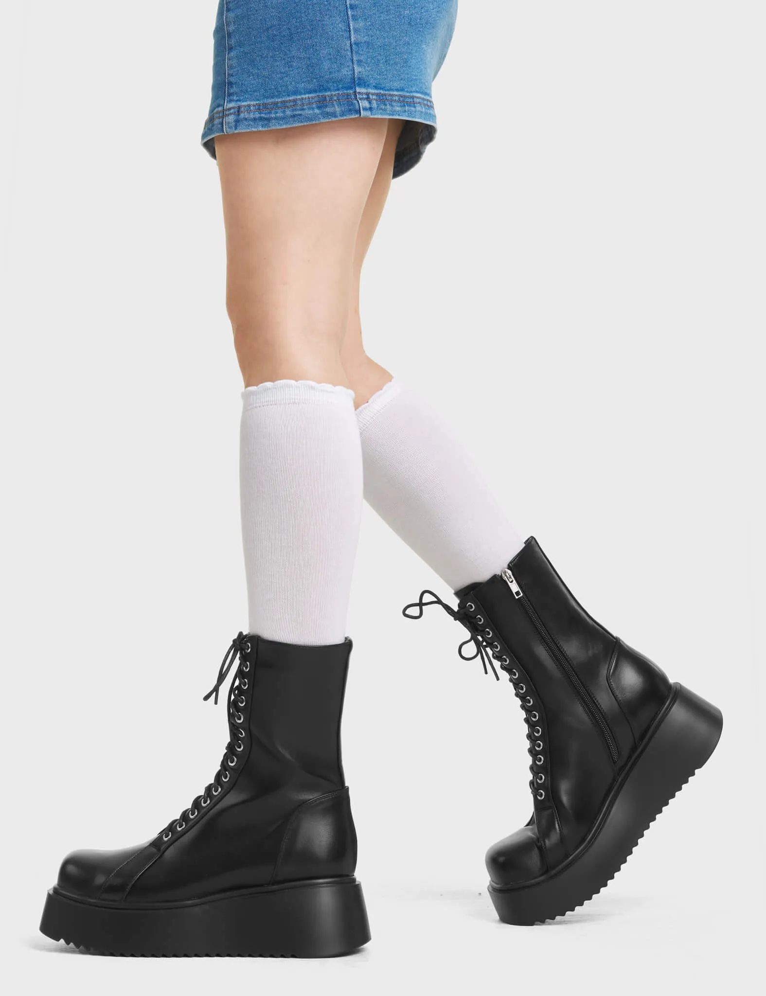 Play That Punk Chunky Ankle Boots sold by Lamoda product image thumbnail 3