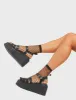Good Day Chunky Platform Creeper Sandals sold by Lamoda