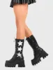 Big League Chunky Platform Calf Boots sold by Lamoda