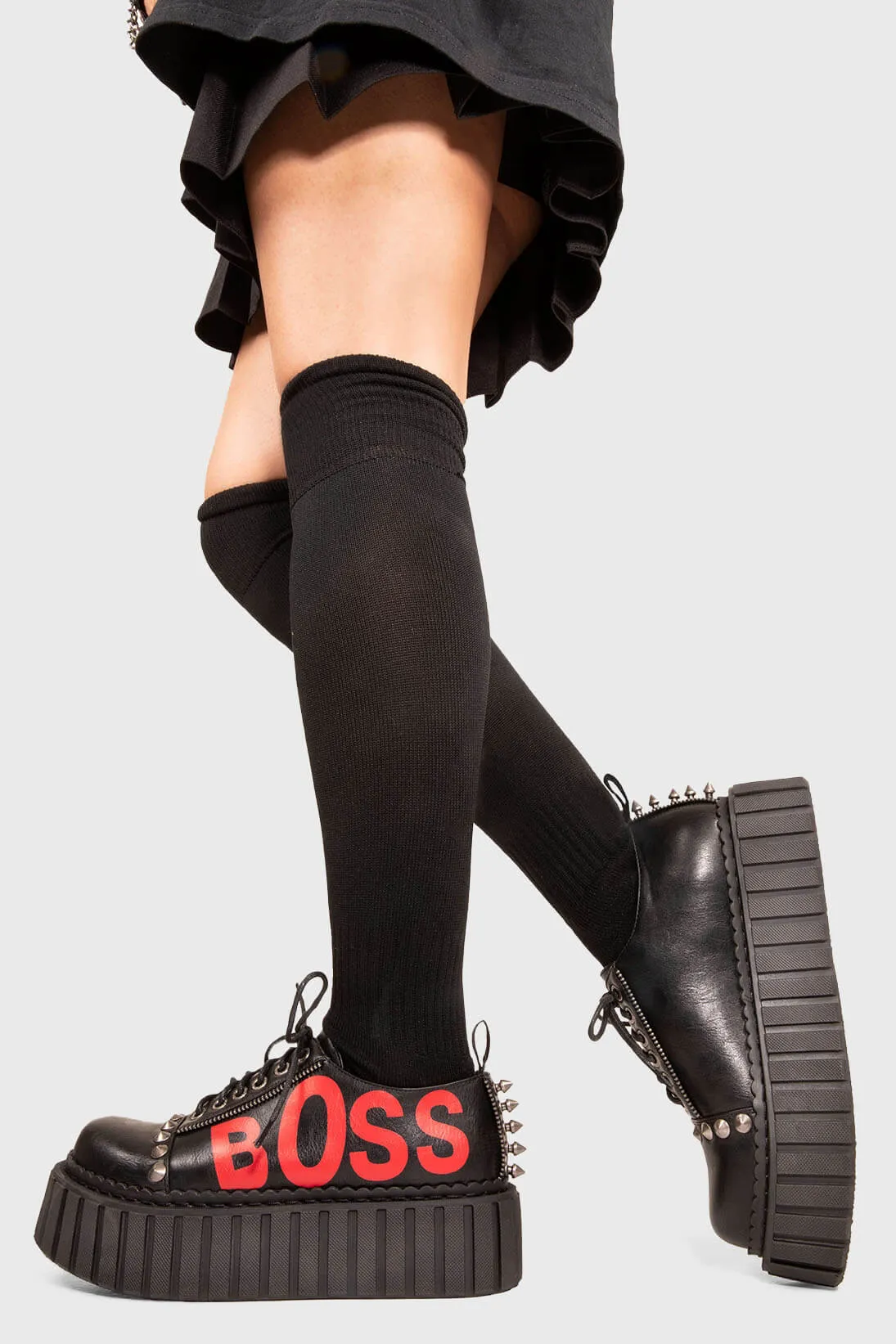 Boss Babe Chunky Creeper Shoes sold by Lamoda product image thumbnail 3