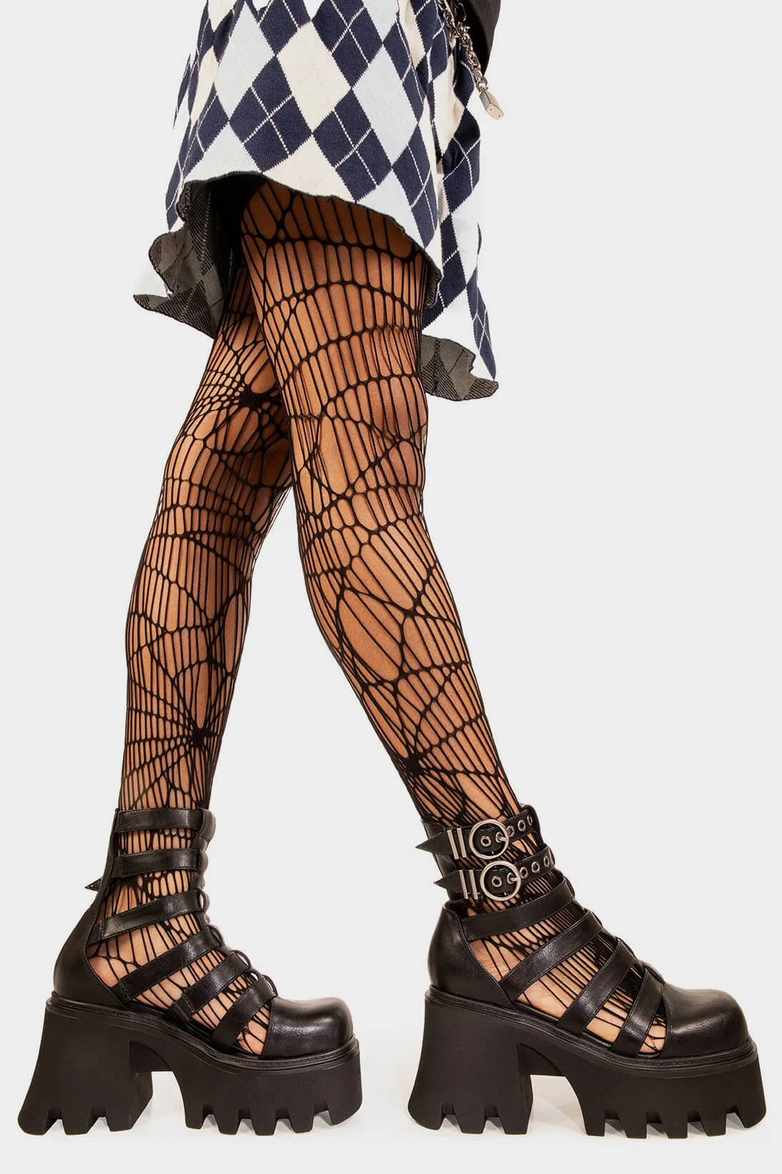 Hypnotised Chunky Platform Ankle Boots sold by Lamoda product image thumbnail 3