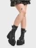 Injustice Chunky Platform Ankle Boots sold by Lamoda