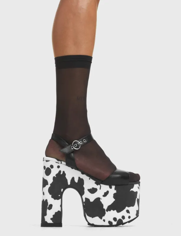 On Vacay Chunky Platform Sandals sold by Lamoda