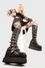 Overkill Chunky Platform Knee High Boots sold by Lamoda