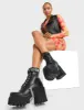 Play Hard Chunky Platform Ankle Boots sold by Lamoda