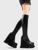 Roses Chunky Platform Calf Boots sold by Lamoda
