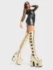 Electricity Chunky Platform Thigh High Boots sold by Lamoda