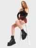 Declined Chunky Ankle Creeper Boots sold by Lamoda