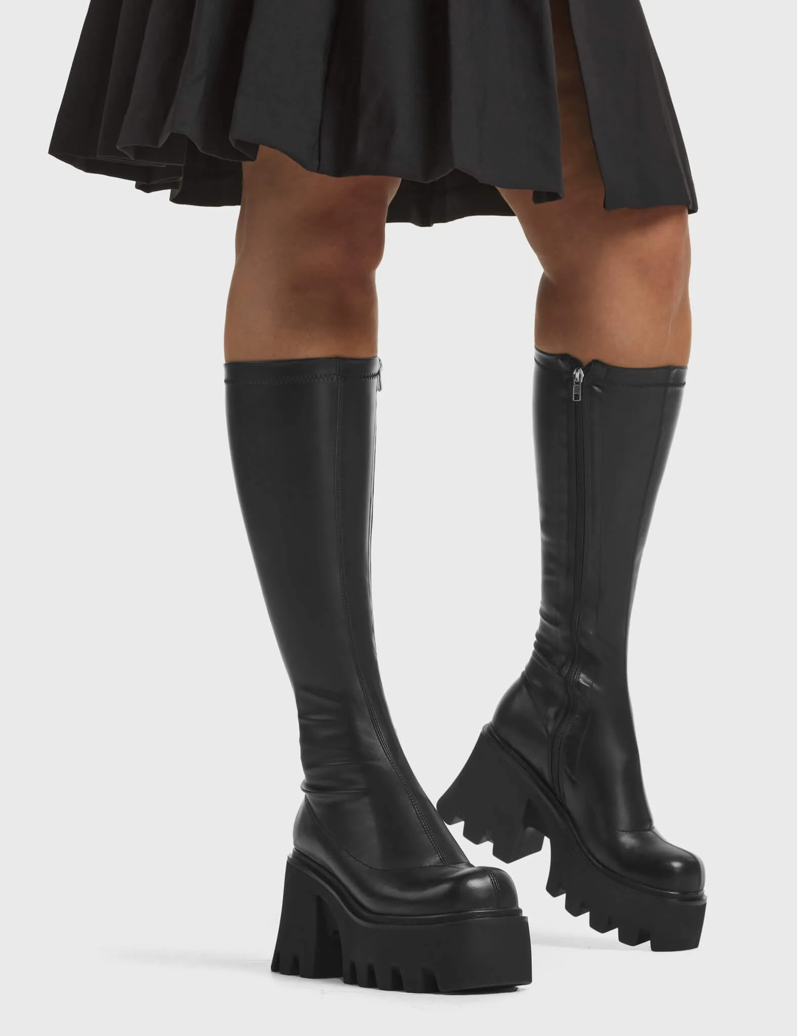 Ready Super Stretch Platform Knee High Boots sold by Lamoda product image thumbnail 2