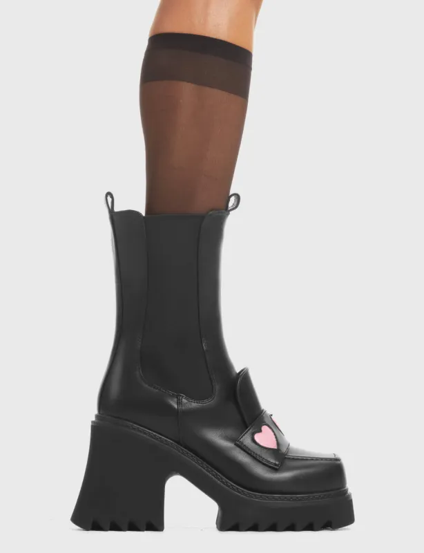 Trustfund Chunky Platform Ankle Boots sold by Lamoda