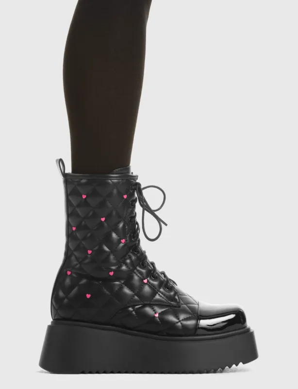 Reason Why Chunky Platform Ankle Boots sold by Lamoda