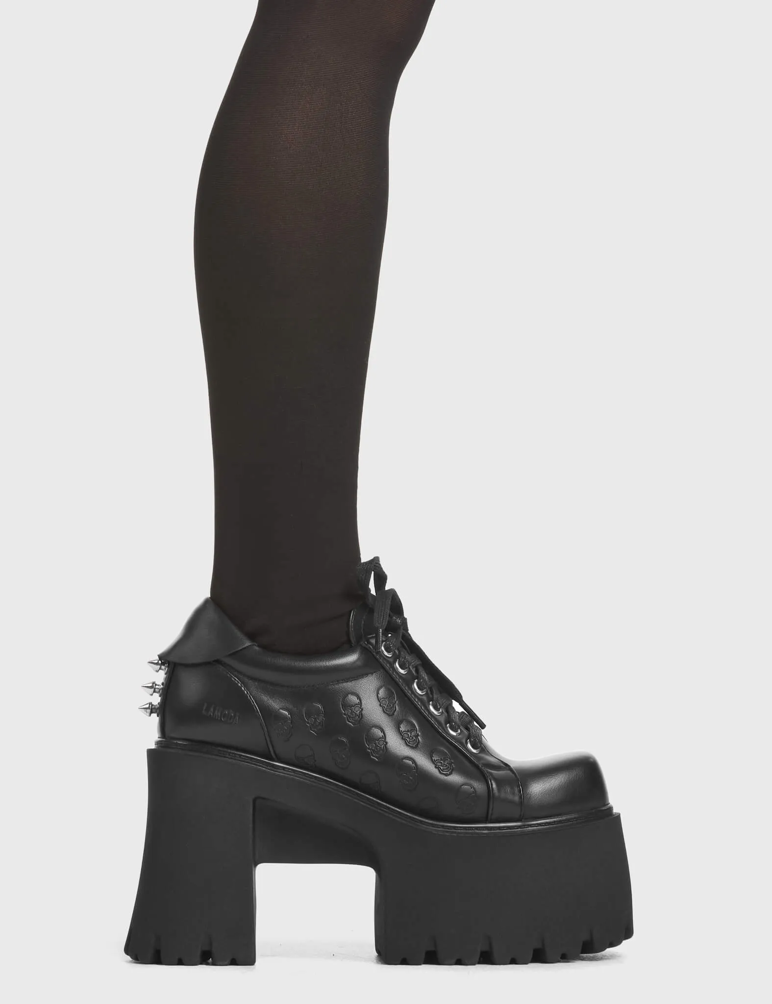 Haunted House Chunky Platform Sneakers sold by Lamoda