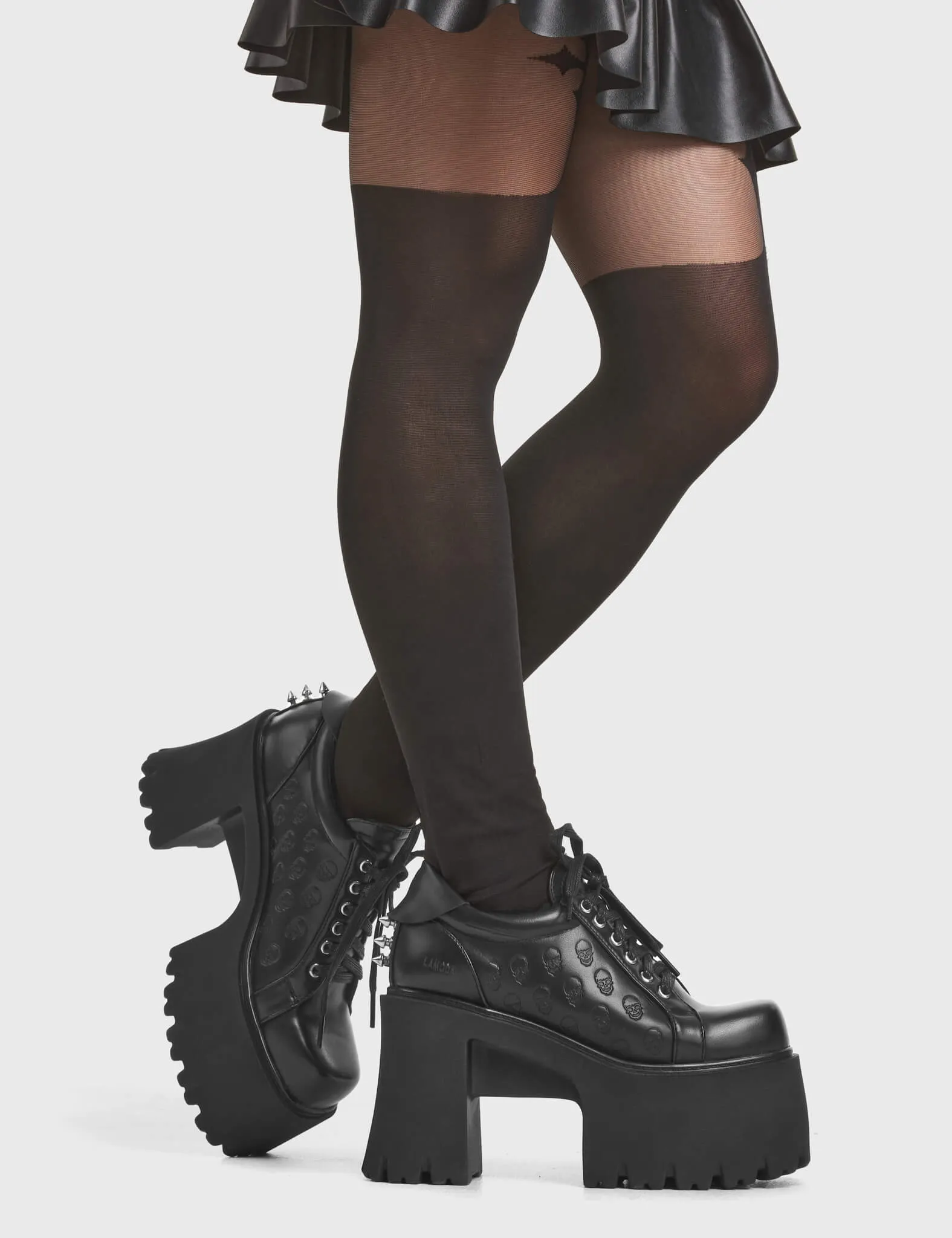 Haunted House Chunky Platform Sneakers sold by Lamoda product image thumbnail 2