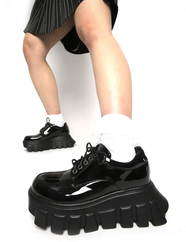 Black Hole Chunky Platform Sneakers sold by Lamoda