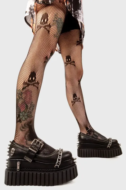 Hazardous Chunky Platform Creeper Shoes sold by Lamoda