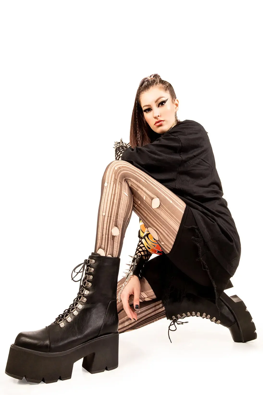 Auroa Chunky Platform Ankle Boots sold by Lamoda product image thumbnail 2