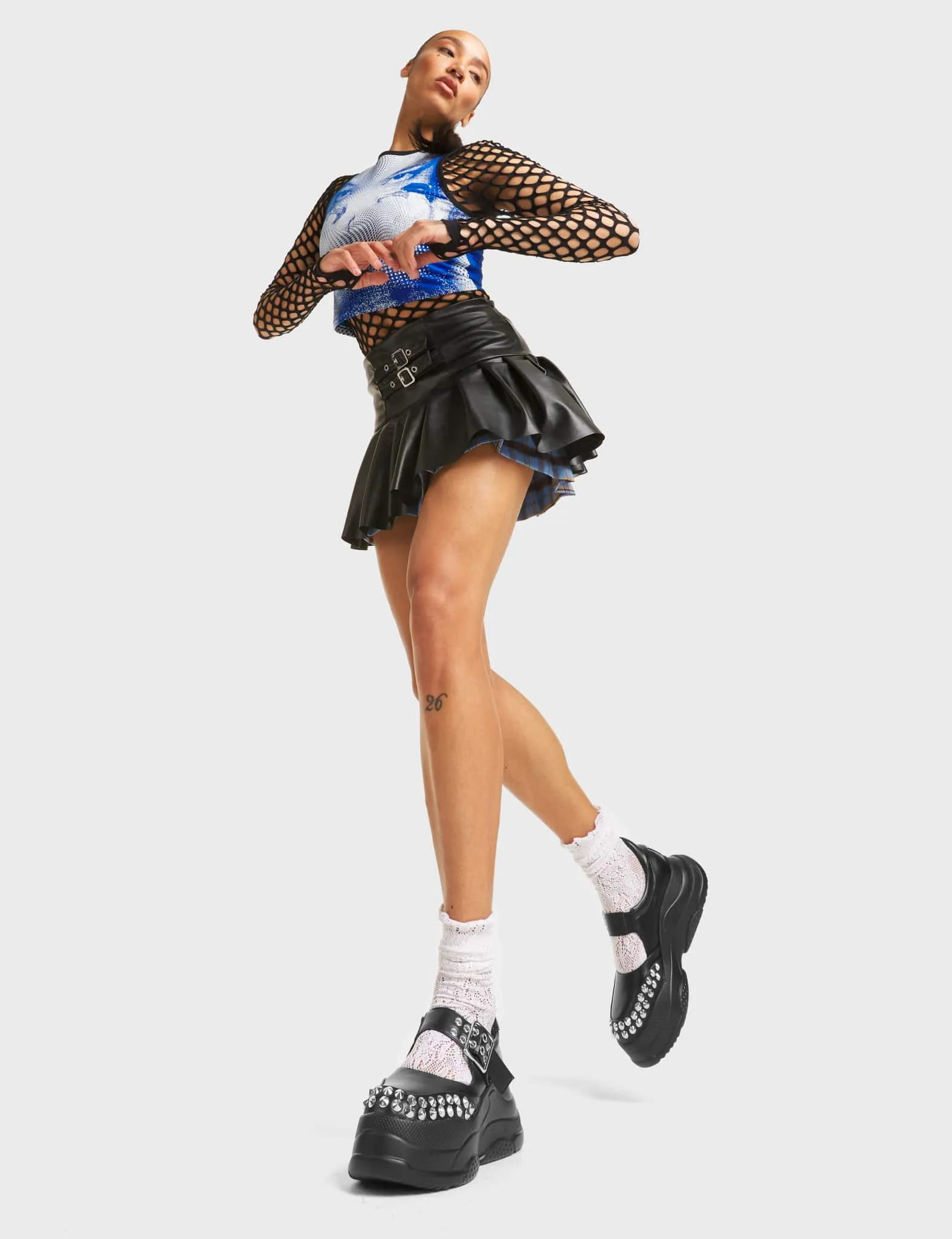 Up To My Neck Chunky Platform Sneakers sold by Lamoda product image thumbnail 3