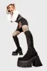 Ready Wide Calf Chunky Platform Knee High Boots sold by Lamoda