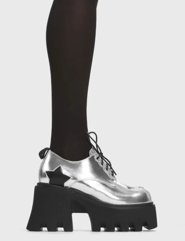 Swear Jar Chunky Platform Shoes sold by Lamoda