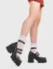 Lamoda Freestyle Black Chunky Mary Jane Shoes Trendy Comfortable Fashion sold by Lamoda