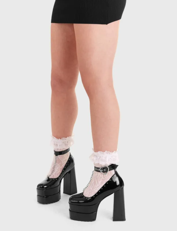 Binded Platform Heels sold by Lamoda