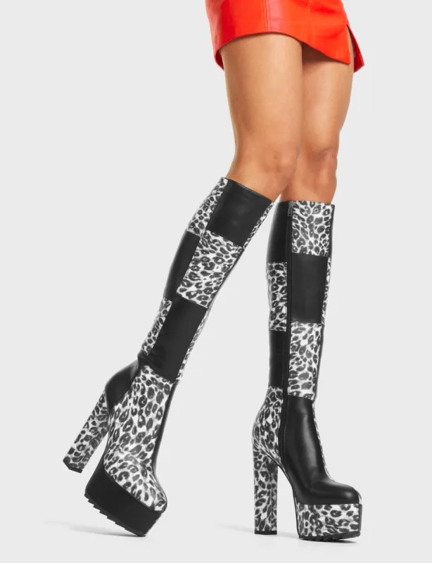 Alight Platform Knee High Boots sold by Lamoda